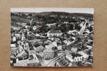 Ansichtskarte AK Moulins Les Metz 1960er Jahre Luftbild Straßen Restaurant Häuser Ortsansicht Frankreich France 57 Moselle